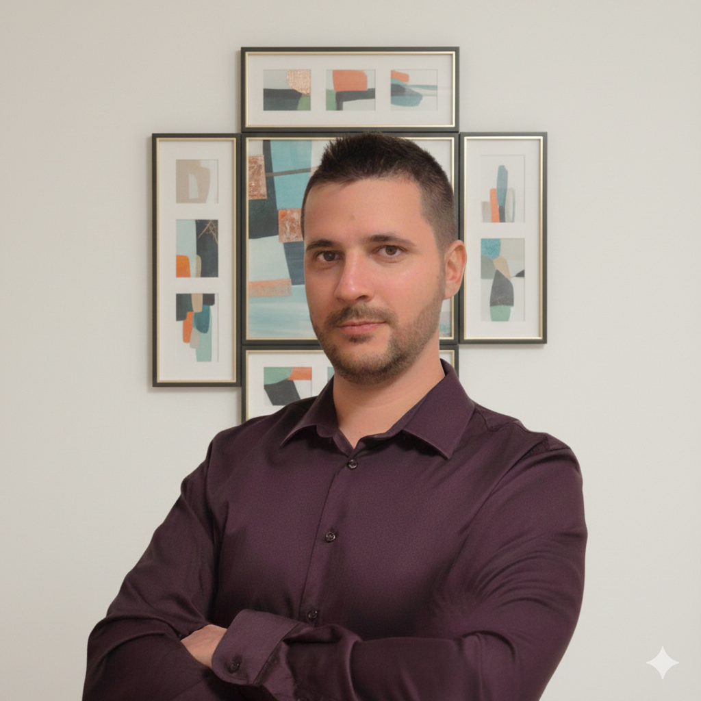 Zdjęcie Konrada Bysieka – senior front-end developera